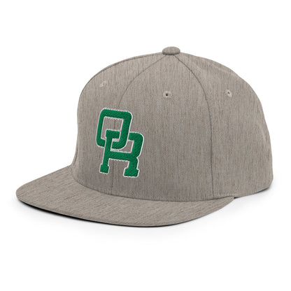 Snapback Hat | Oakridge Flag Football | Varsity Interlock Logo