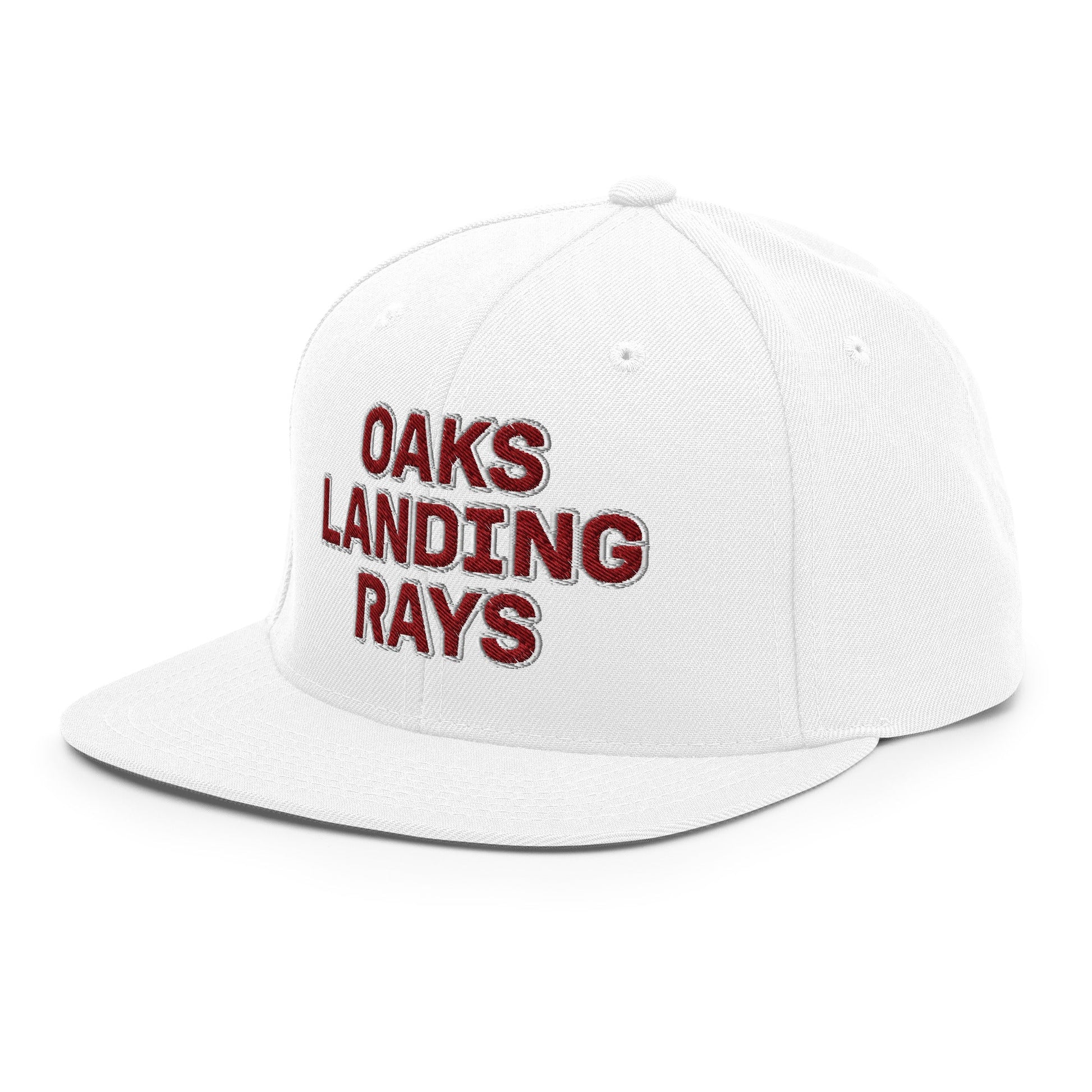 Snapback Hat | OAKS LANDING RAYS | Badge Logo