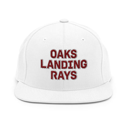 Snapback Hat | OAKS LANDING RAYS | Badge Logo