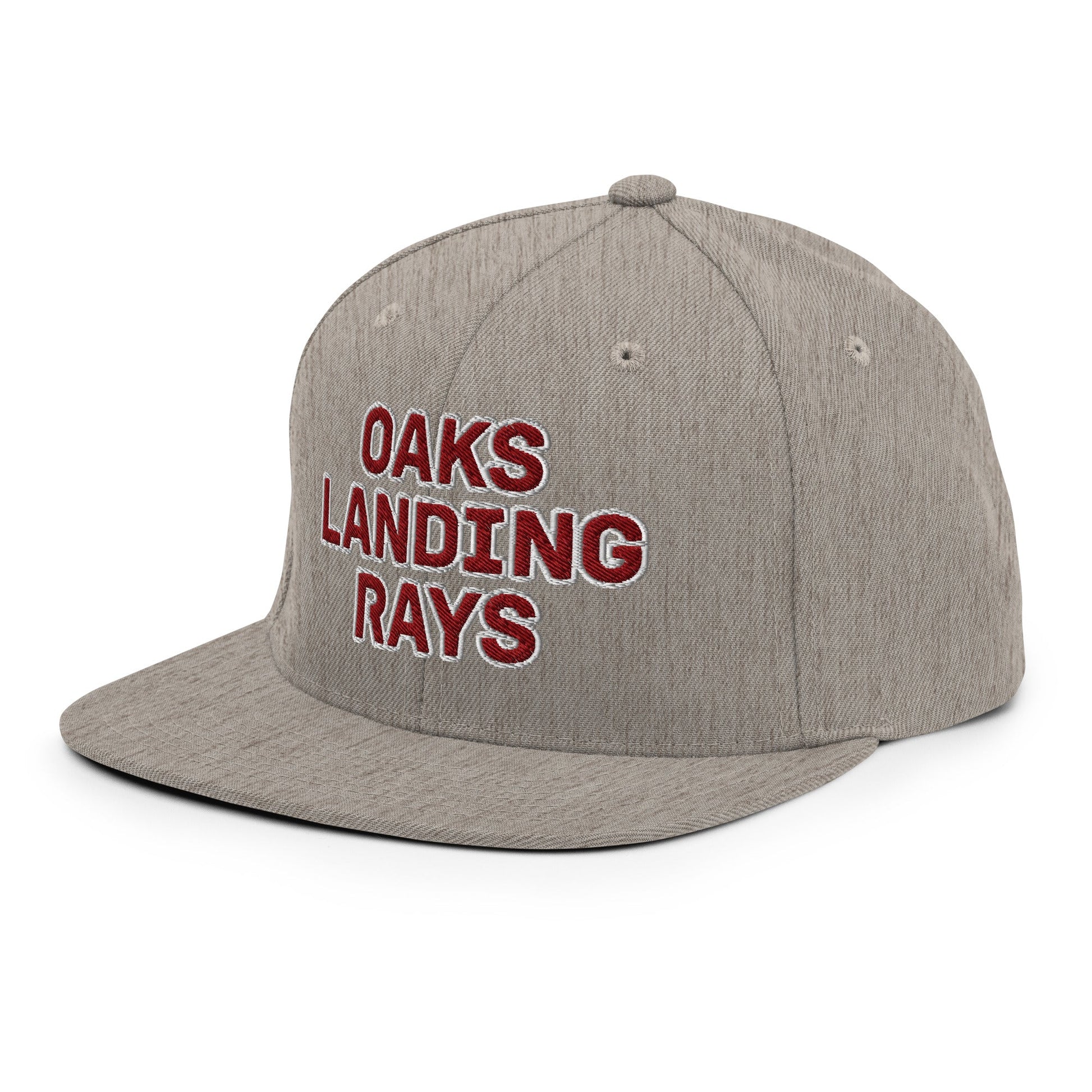 Snapback Hat | OAKS LANDING RAYS | Badge Logo