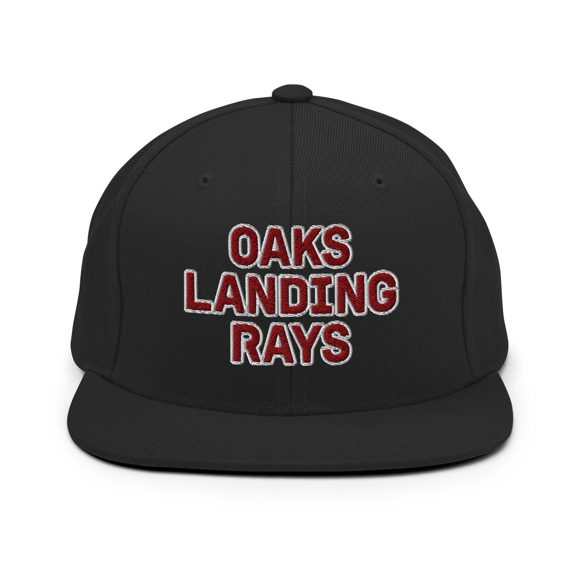 Snapback Hat | OAKS LANDING RAYS | Badge Logo