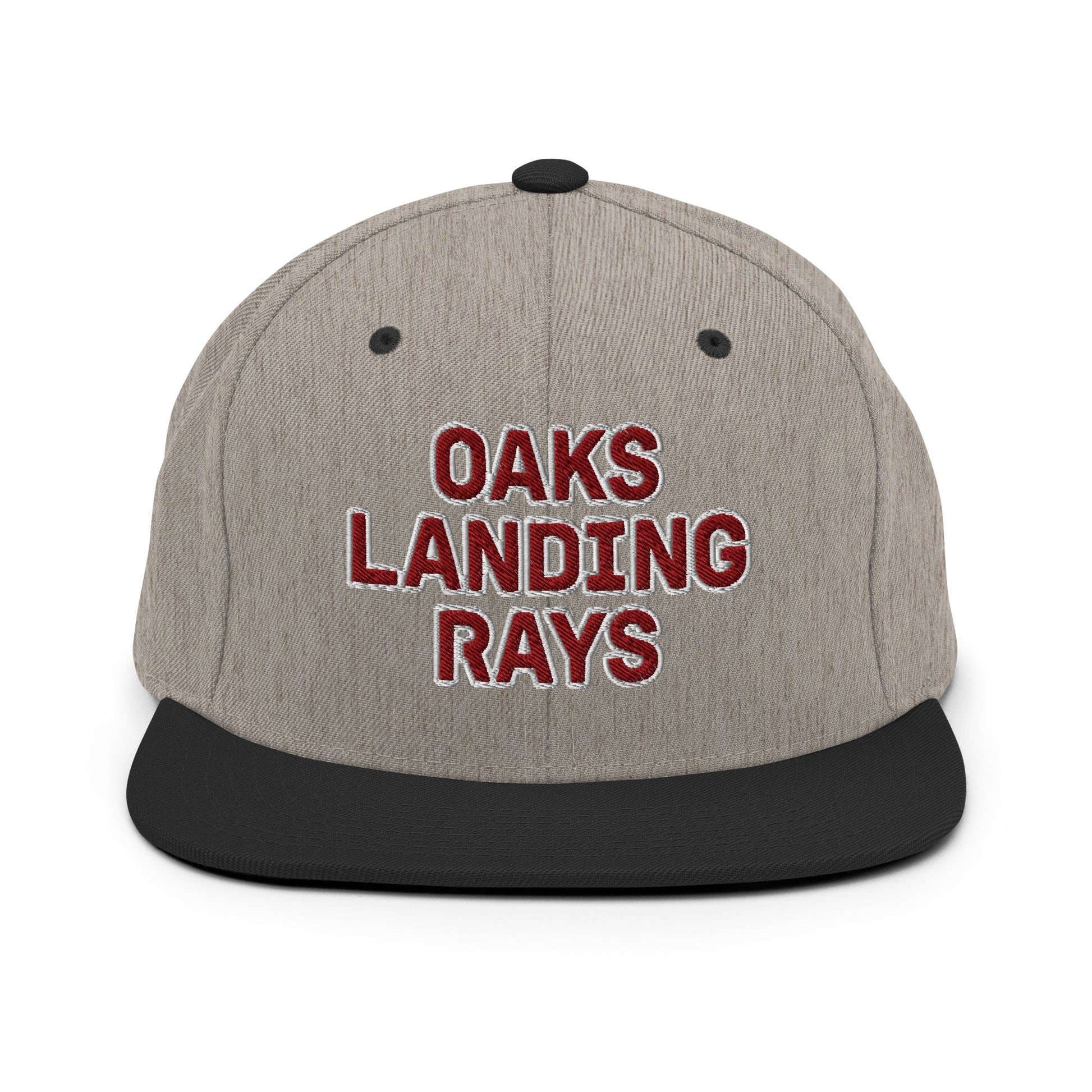 Snapback Hat | OAKS LANDING RAYS | Badge Logo