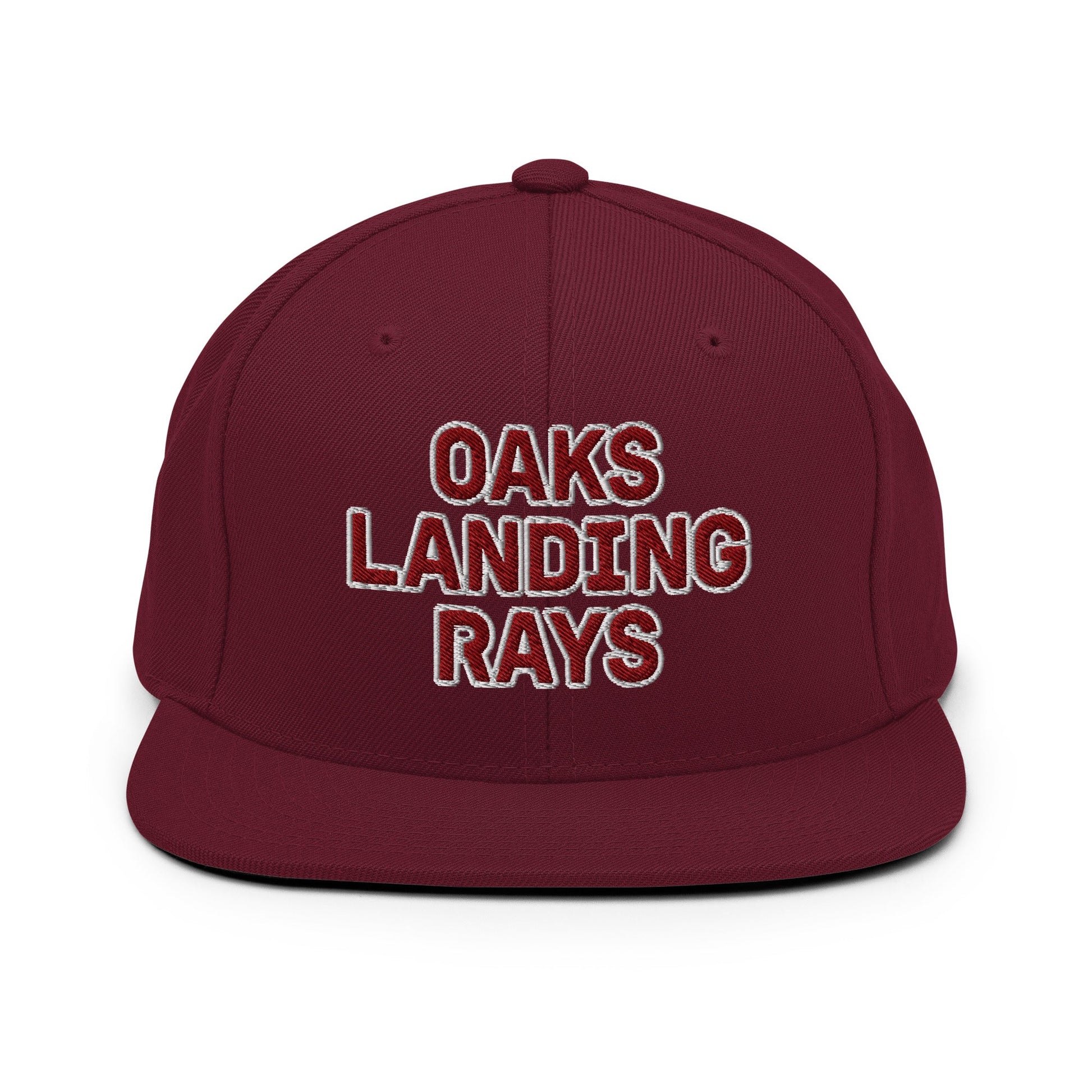 Snapback Hat | OAKS LANDING RAYS | Badge Logo