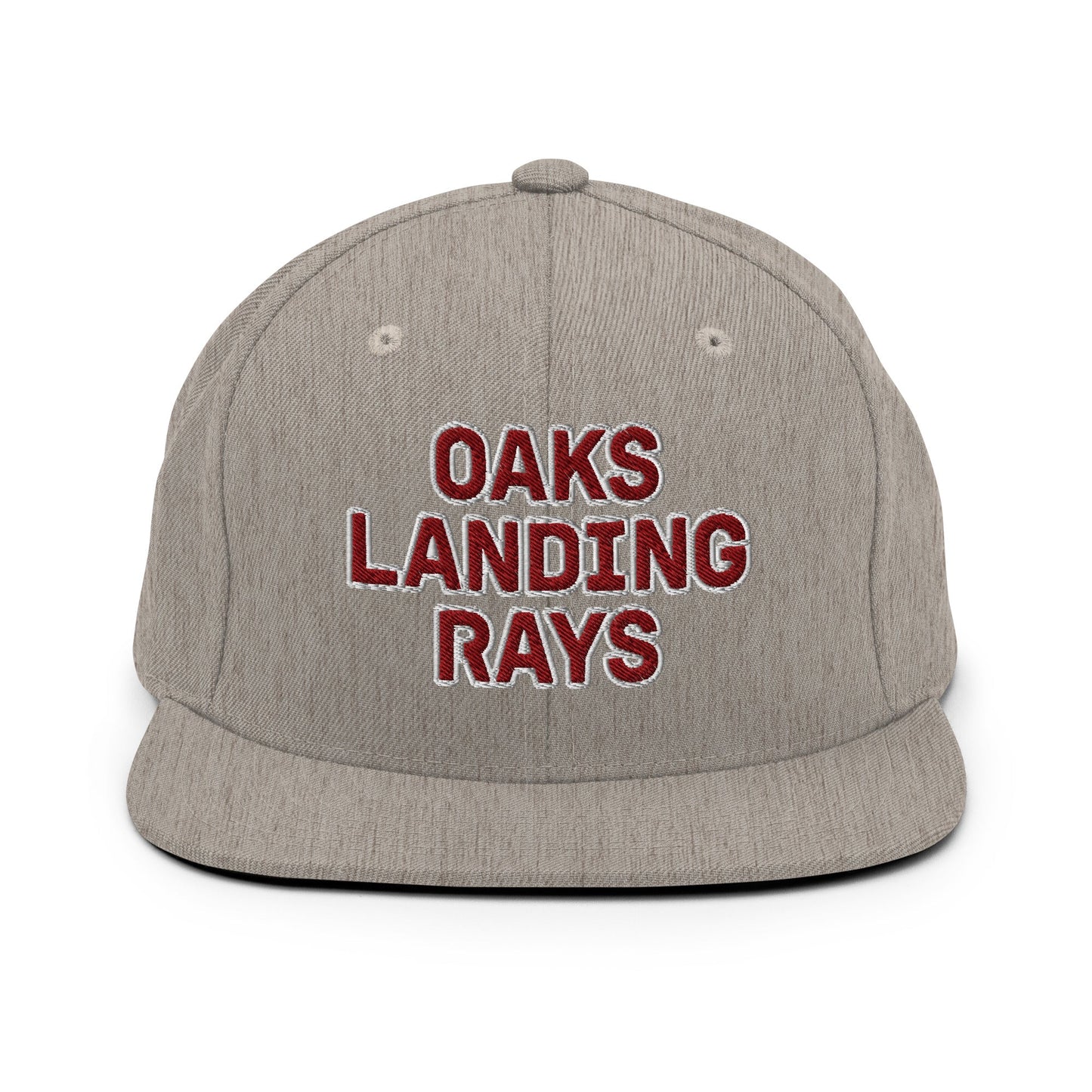 Snapback Hat | OAKS LANDING RAYS | Badge Logo