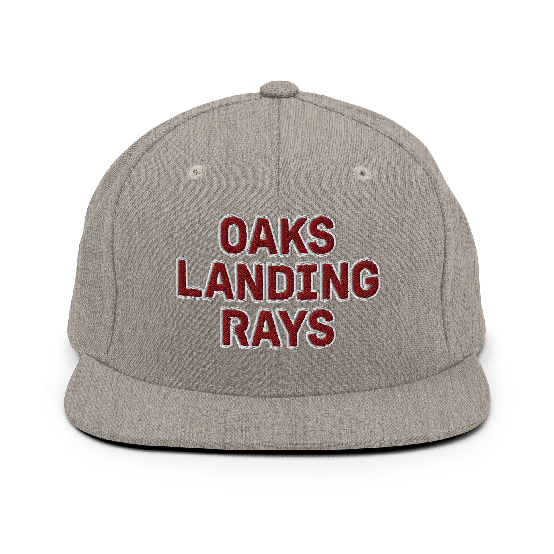 Snapback Hat | OAKS LANDING RAYS | Badge Logo