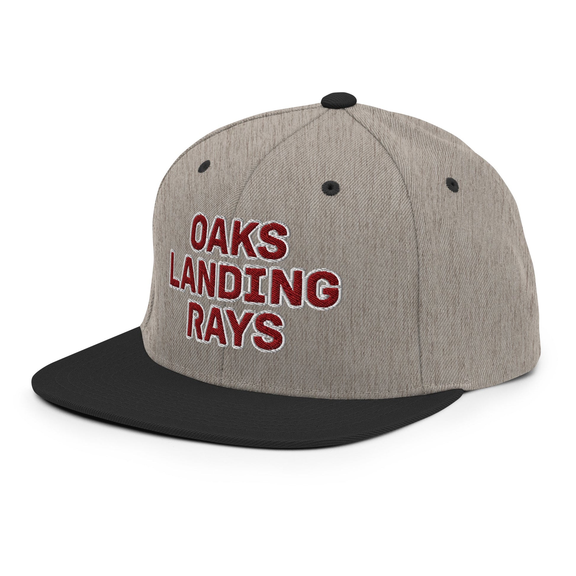 Snapback Hat | OAKS LANDING RAYS | Badge Logo