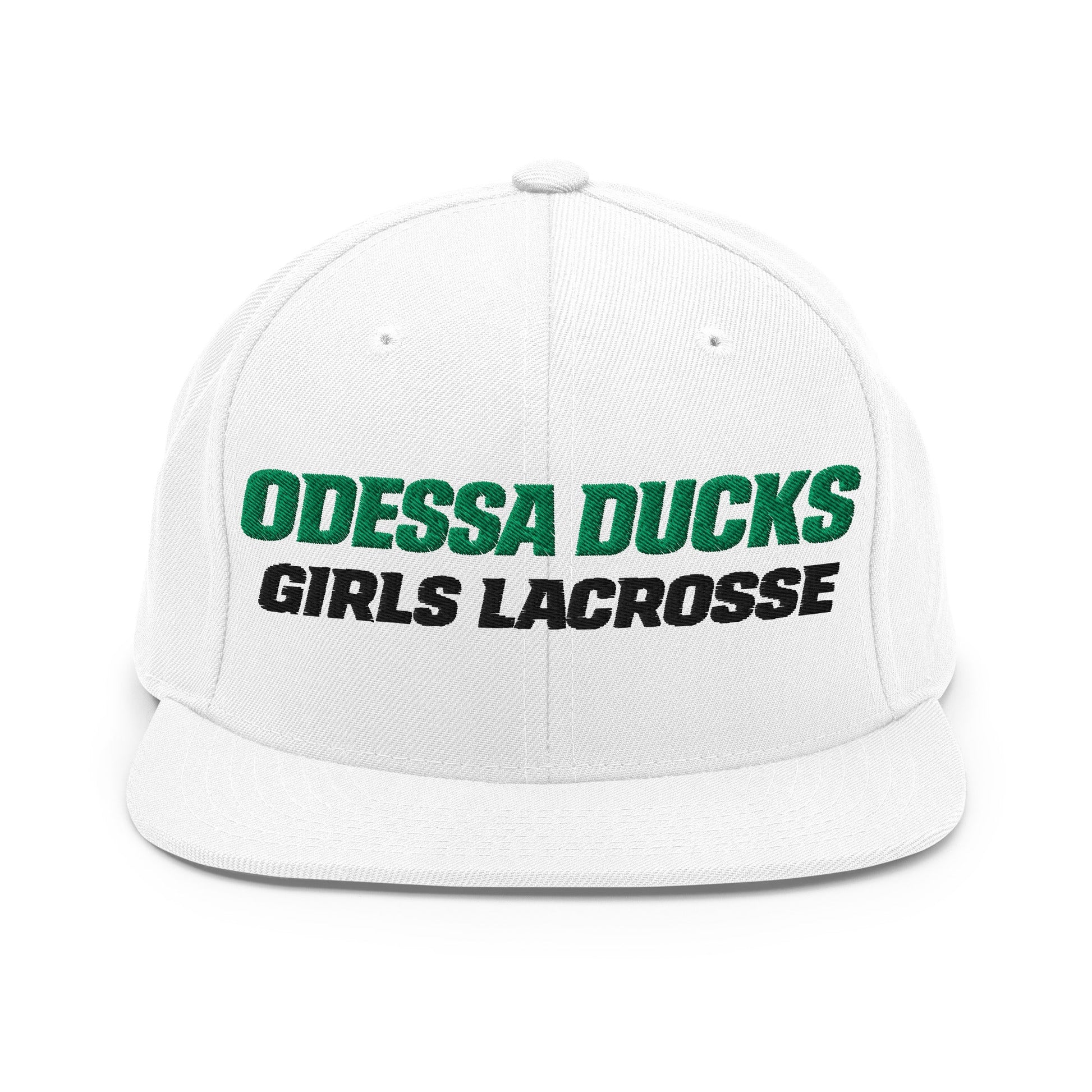 Snapback Hat | Odessa Girls Lacrosse | Duck Sticks Logo