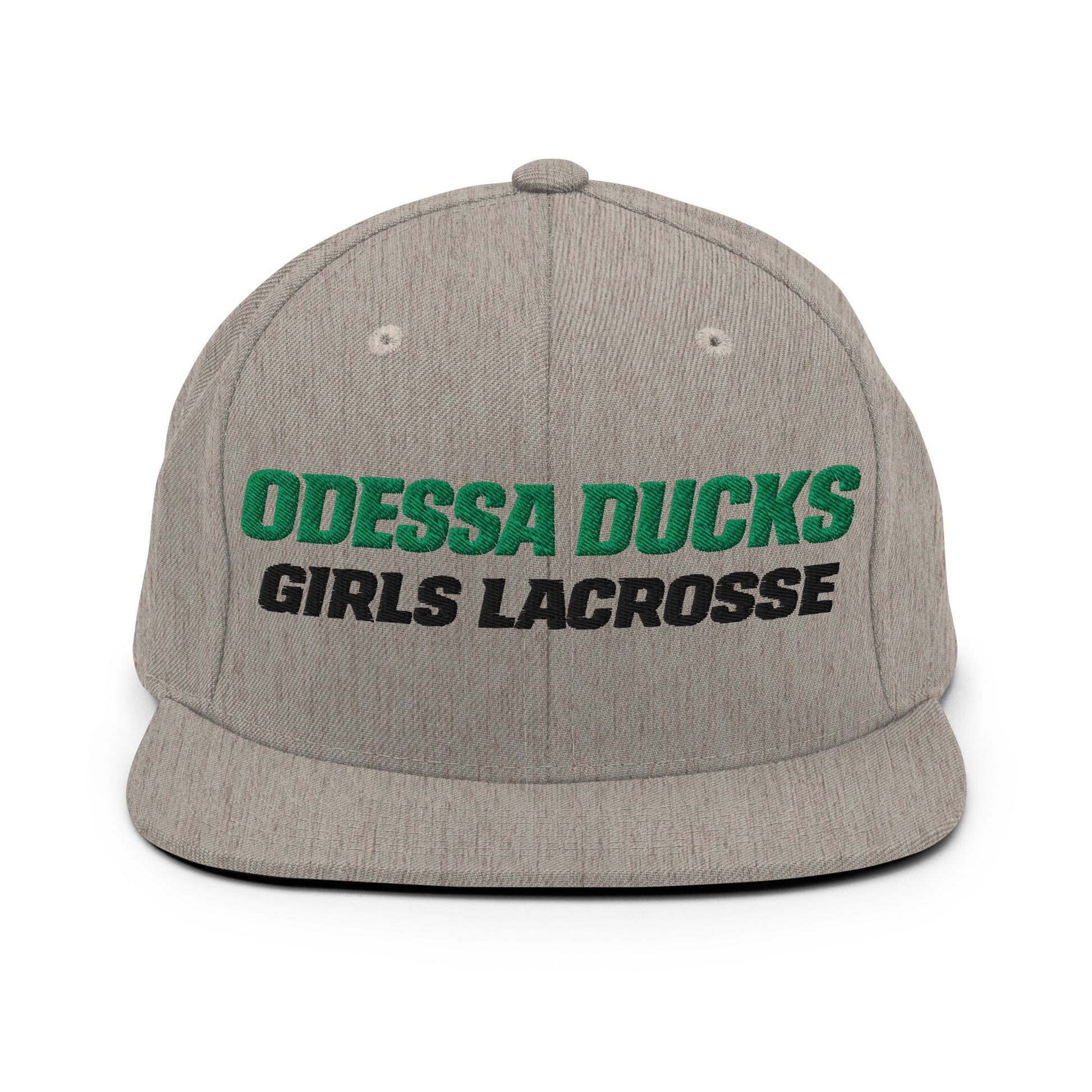Snapback Hat | Odessa Girls Lacrosse | Duck Sticks Logo