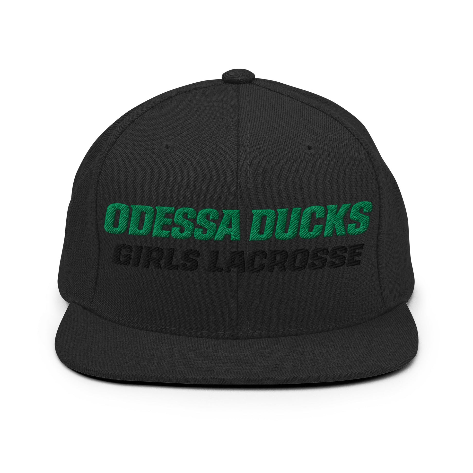 Snapback Hat | Odessa Girls Lacrosse | Duck Sticks Logo