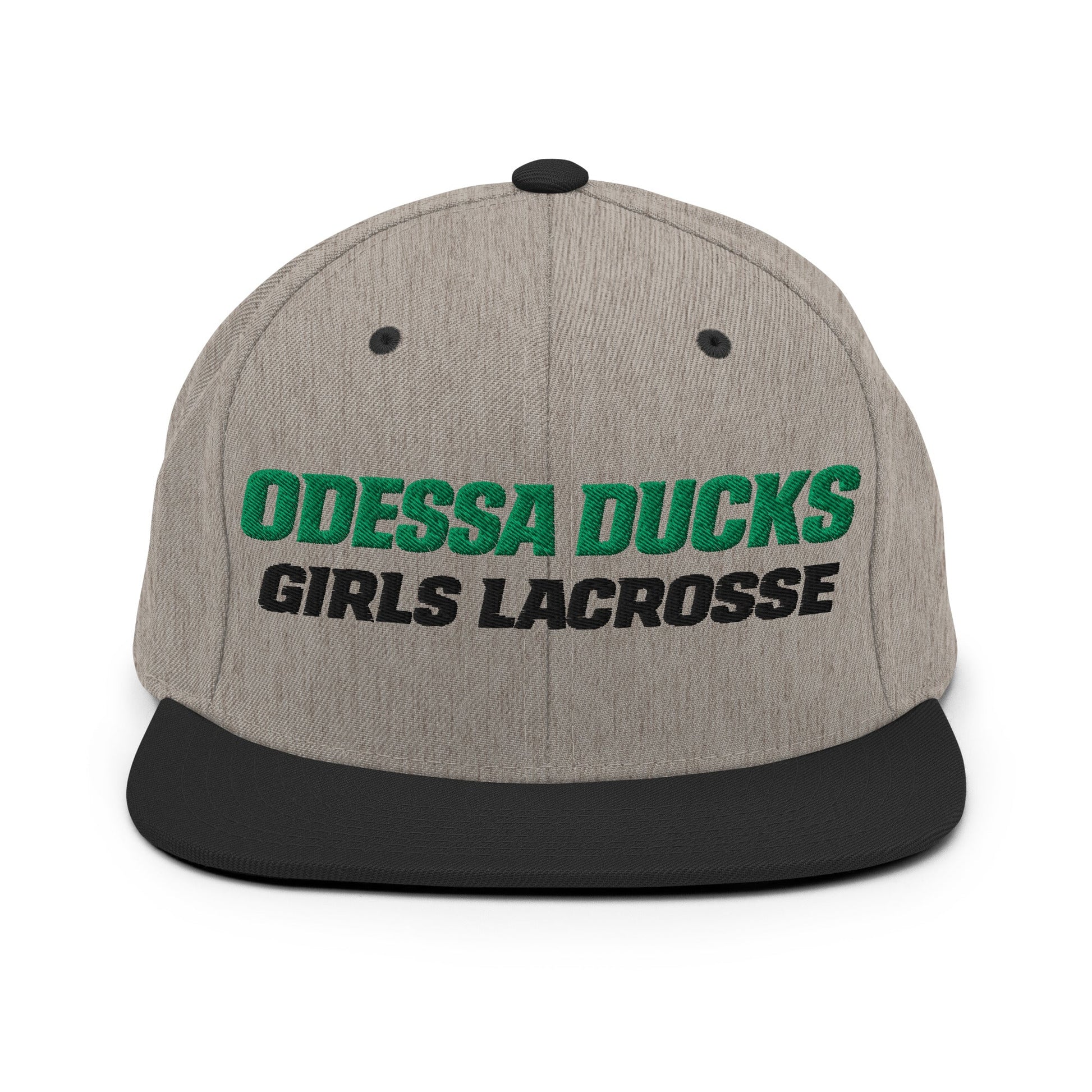 Snapback Hat | Odessa Girls Lacrosse | Duck Sticks Logo