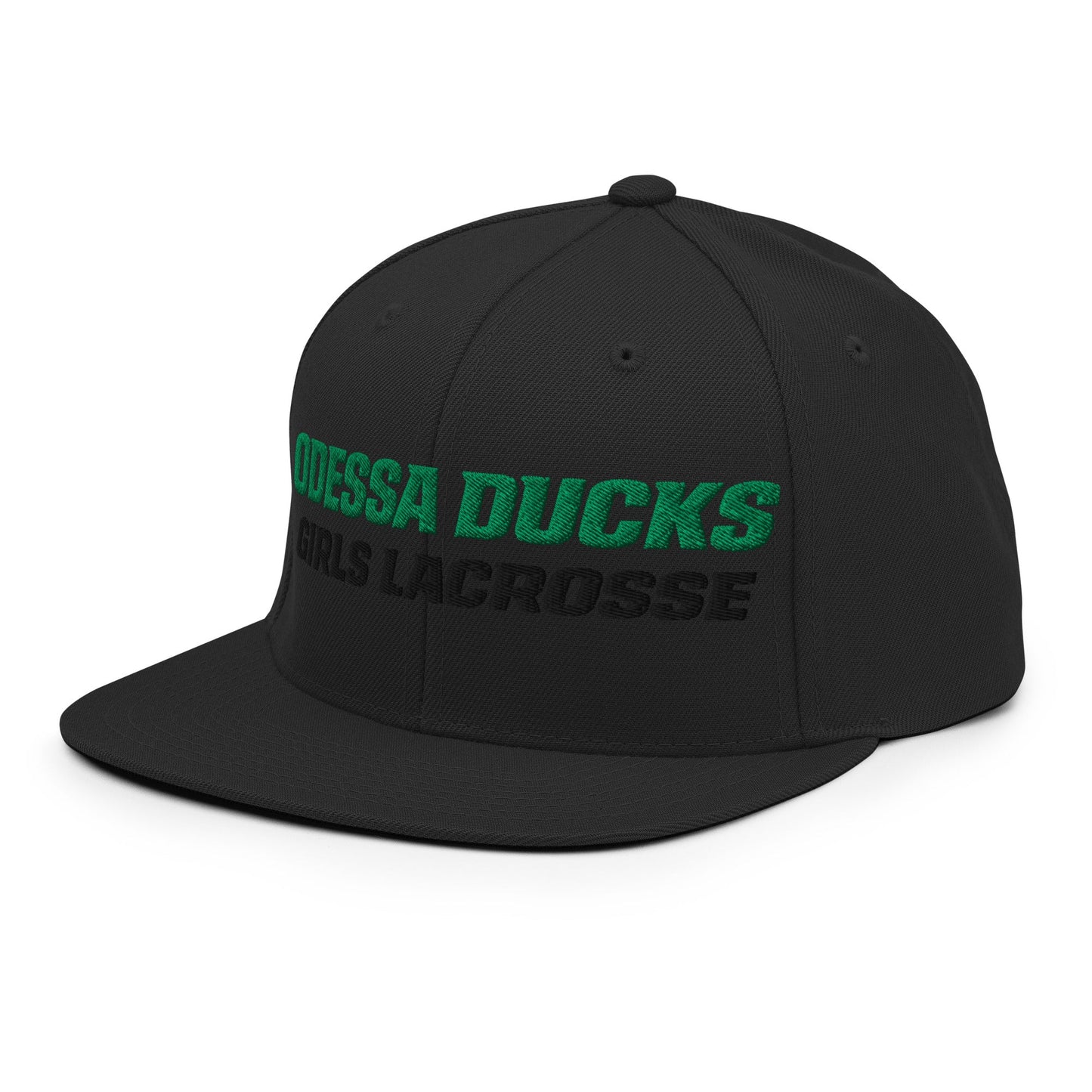 Snapback Hat | Odessa Girls Lacrosse | Duck Sticks Logo