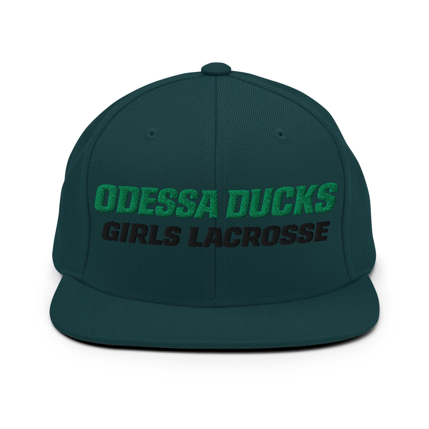 Snapback Hat | Odessa Girls Lacrosse | Duck Sticks Logo