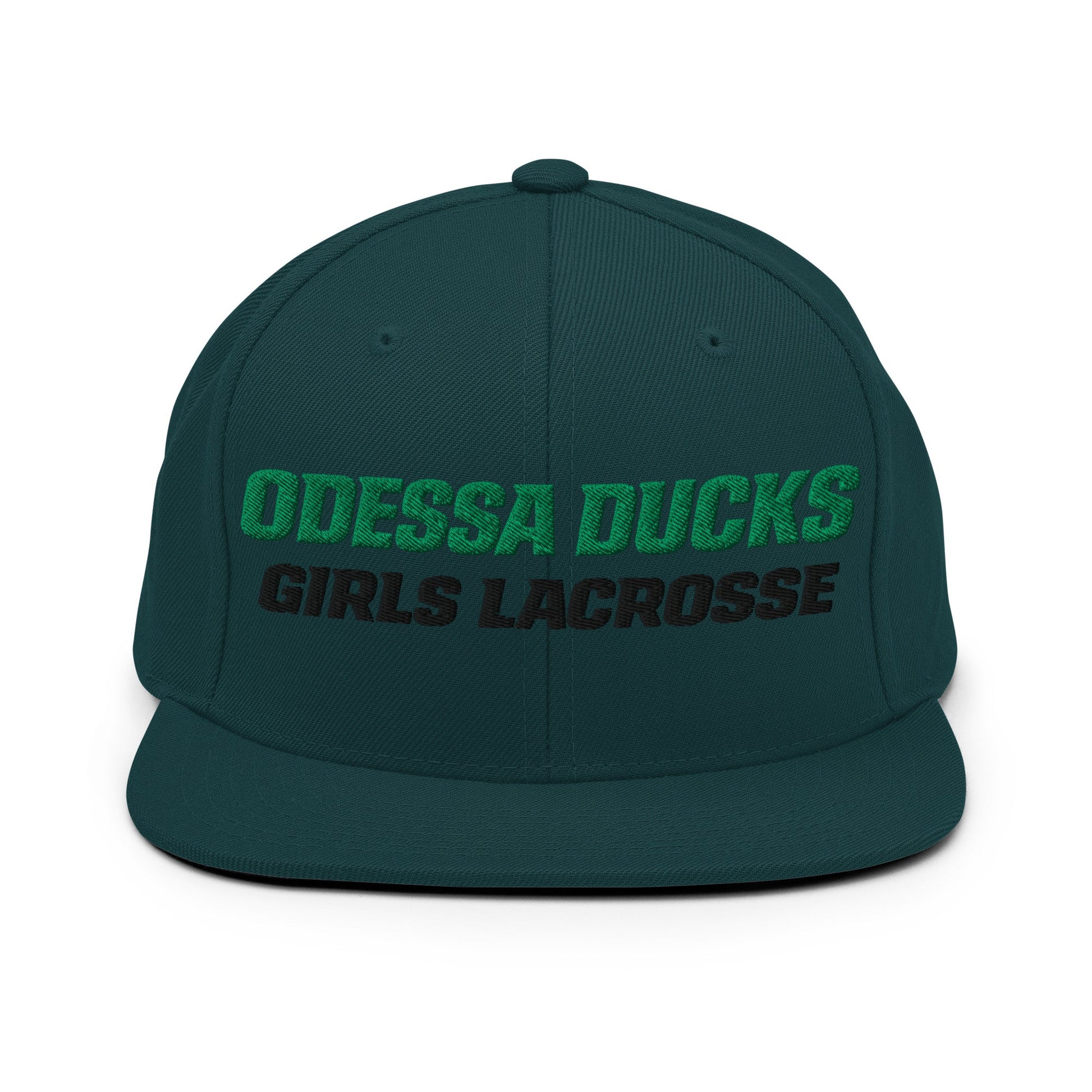 Snapback Hat | Odessa Girls Lacrosse | Duck Sticks Logo