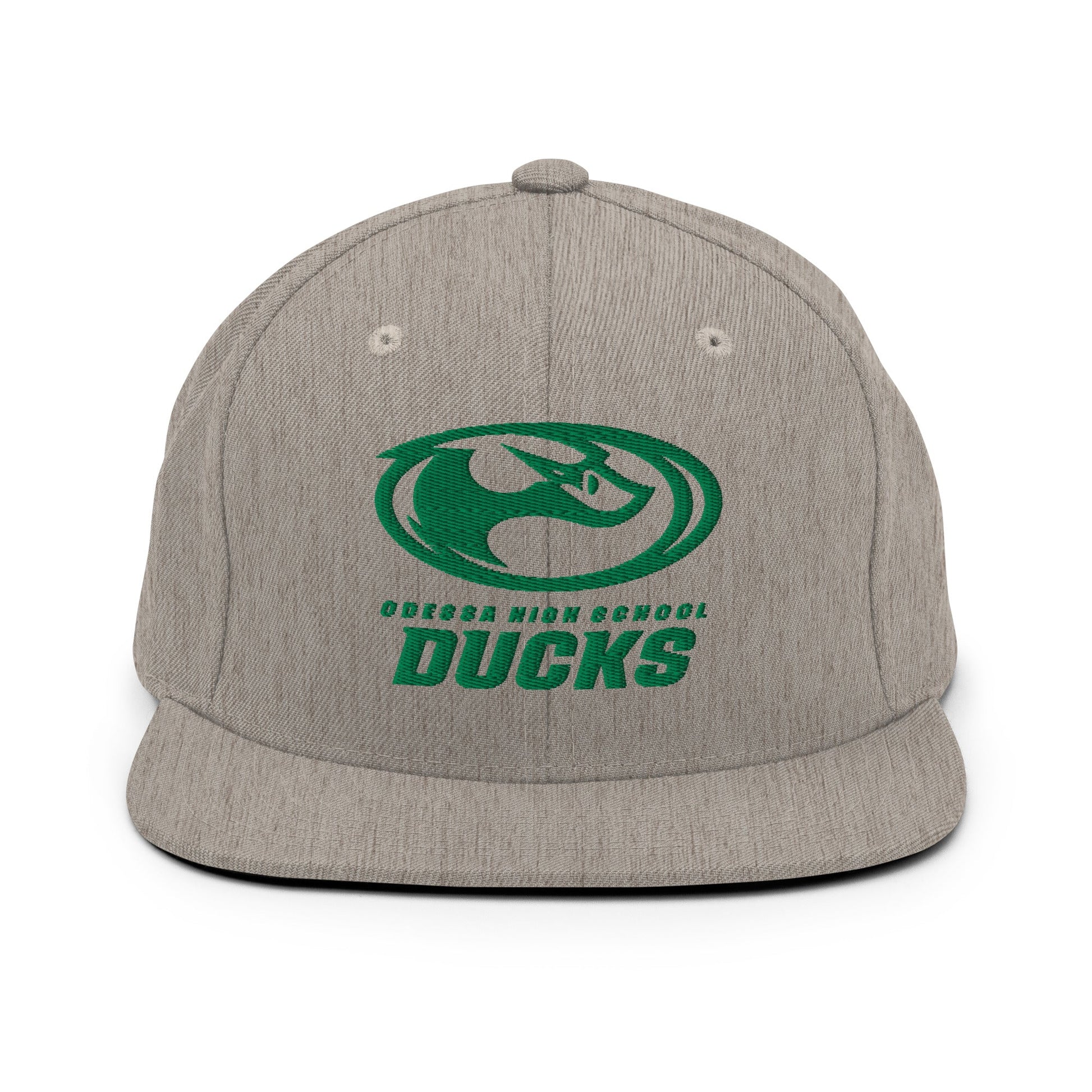 Snapback Hat | Odessa Girls Lacrosse | Ducks Green Logo