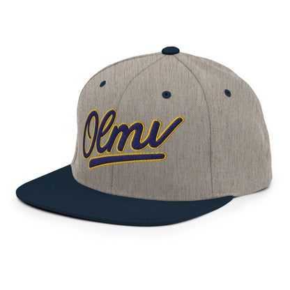 Snapback Hat | OLMV Vikings | Script Logo