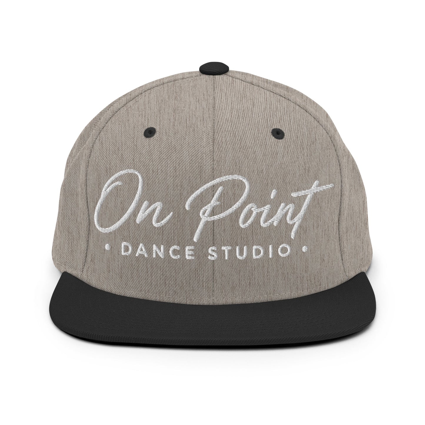 Snapback Hat | On Point Dance Studio | Modern Script Logo