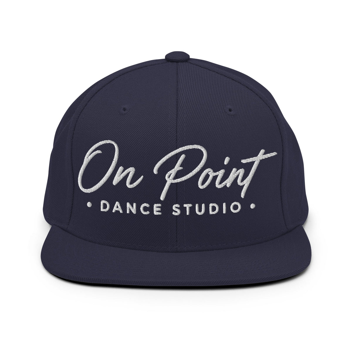Snapback Hat | On Point Dance Studio | Modern Script Logo