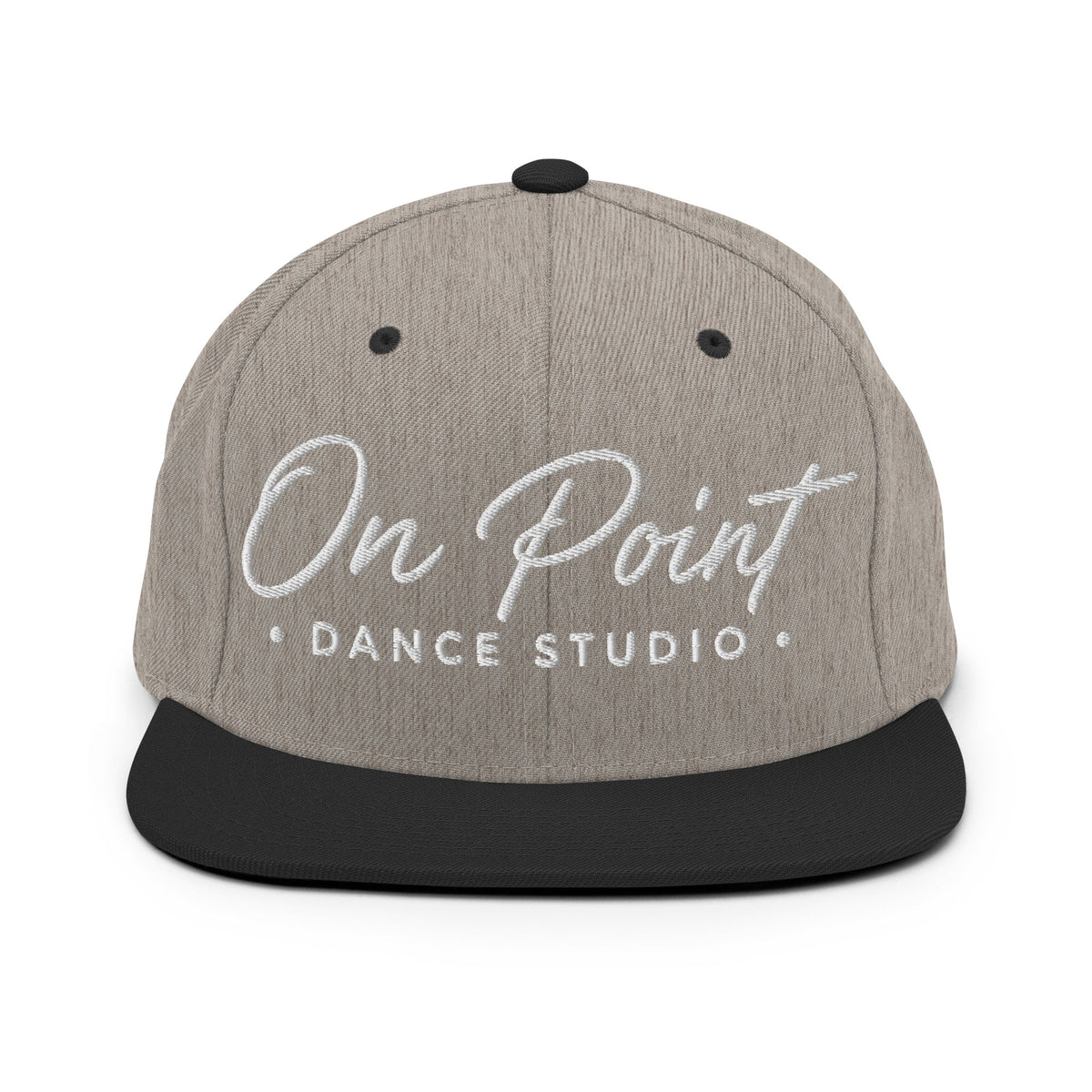 Snapback Hat | On Point Dance Studio | Modern Script Logo