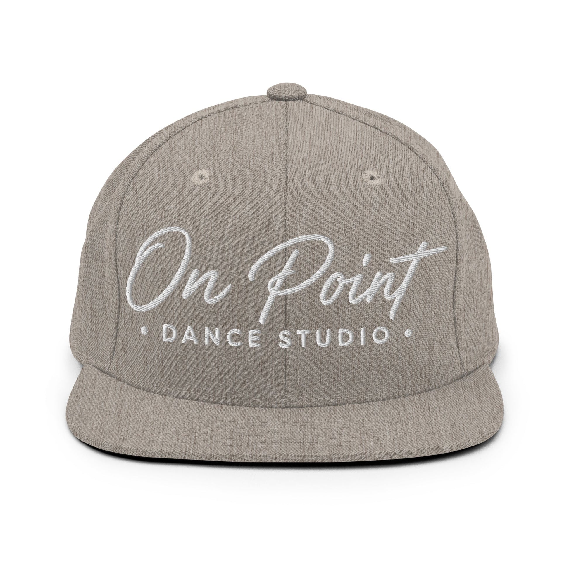Snapback Hat | On Point Dance Studio | Modern Script Logo