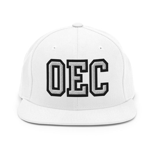 Snapback Hat | Ovations Elite Cheer | OEC Mark Logo