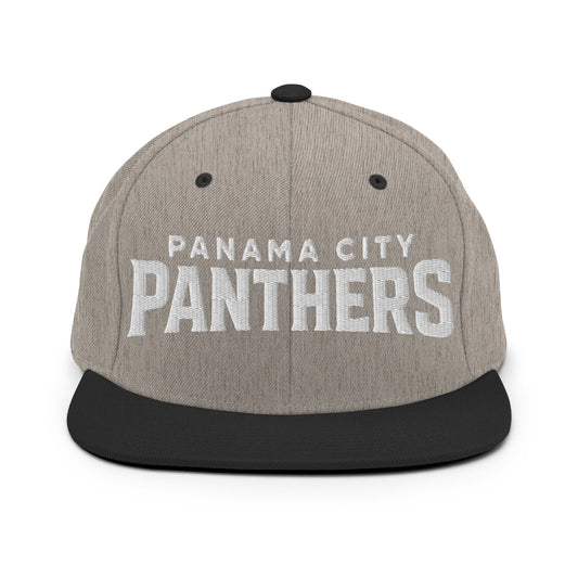 Snapback Hat | Panama City Panthers | Modern Script Logo