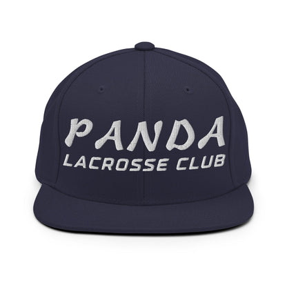 Snapback Hat | Panda Lacrosse Club | Crest Logo