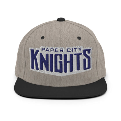 Snapback Hat | Paper City Futbol Club | Emblem Logo