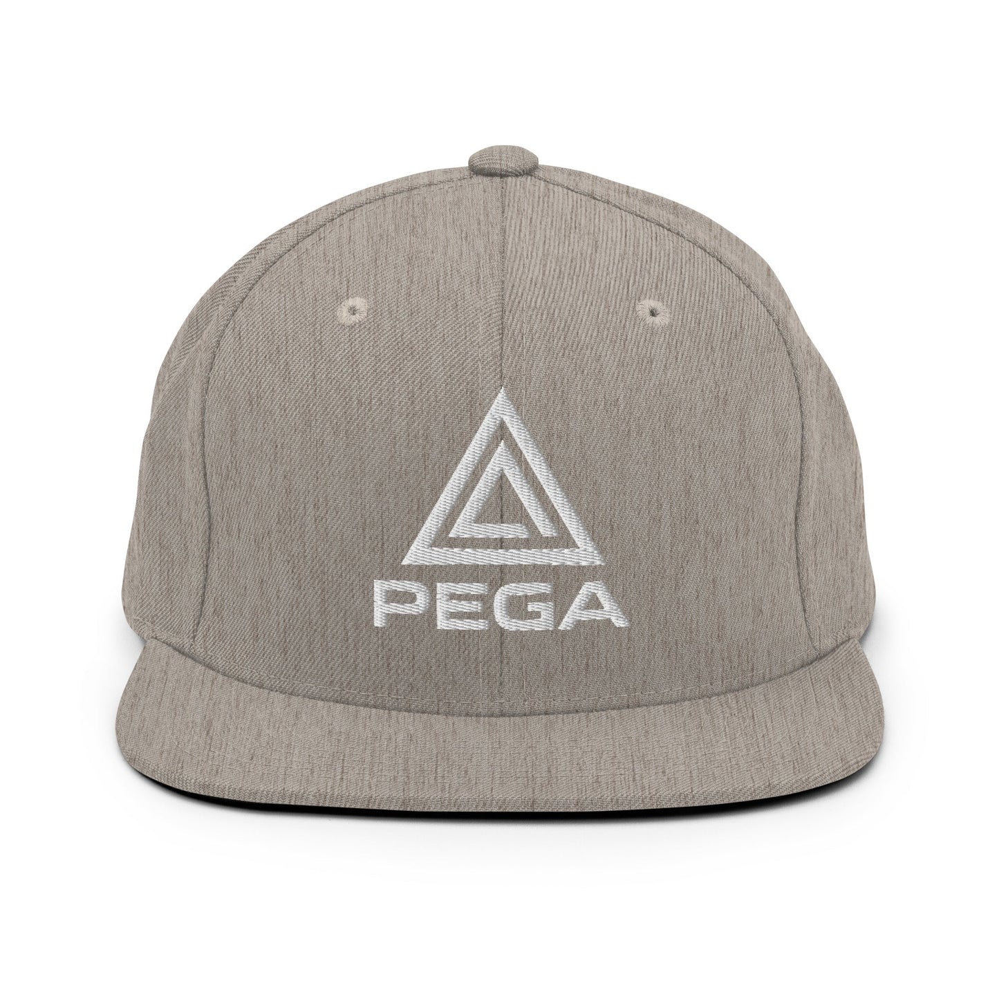 Snapback Hat | PEGA | Icon Logo