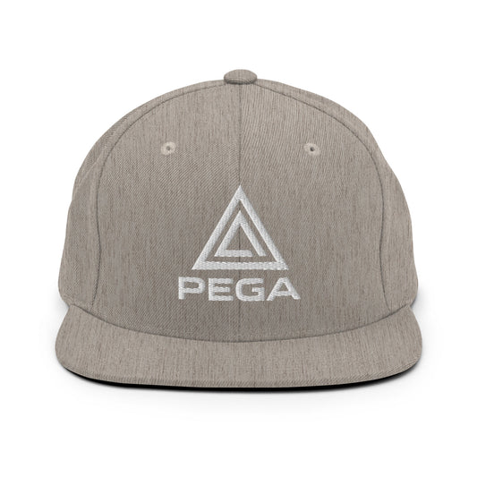 Snapback Hat | PEGA | Icon Logo