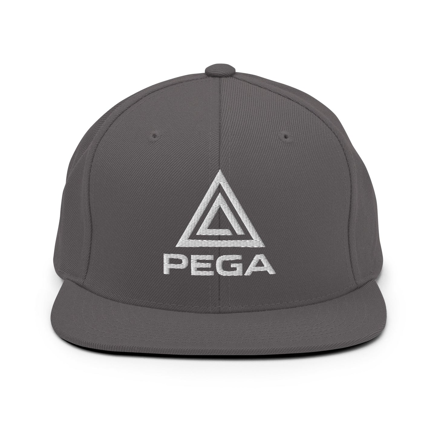 Snapback Hat | PEGA | Icon Logo