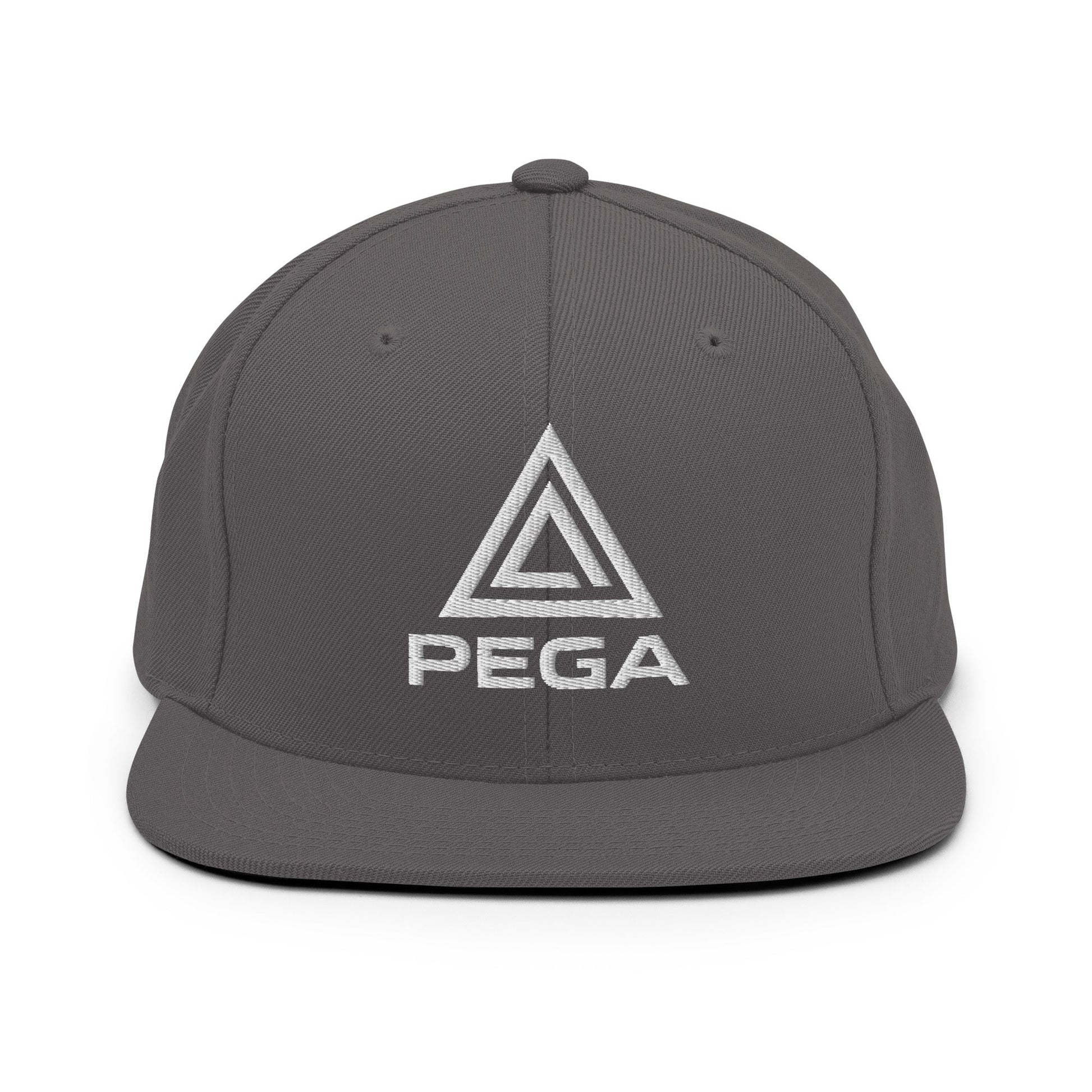 Snapback Hat | PEGA | Icon Logo