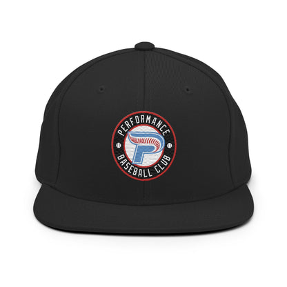 Snapback Hat | Performance Baseball Club | Alt Logo