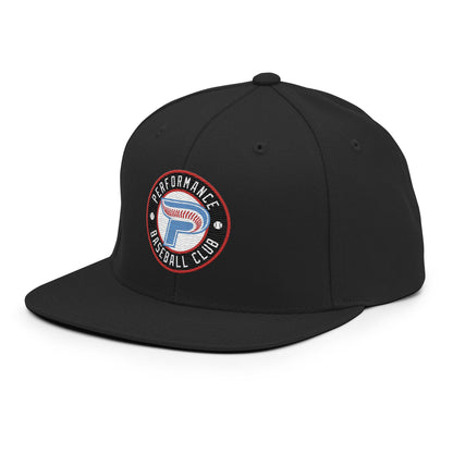 Snapback Hat | Performance Baseball Club | Alt Logo