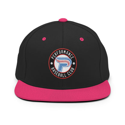 Snapback Hat | Performance Baseball Club | Alt Logo