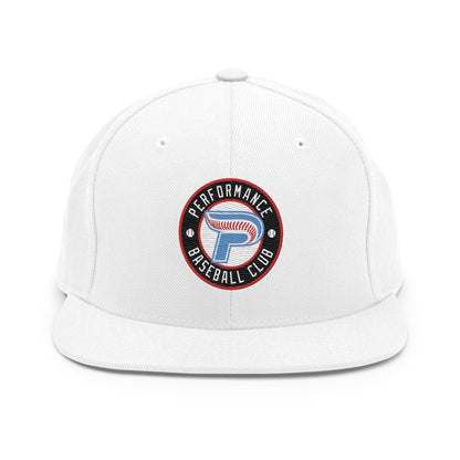 Snapback Hat | Performance Baseball Club | Alt Logo