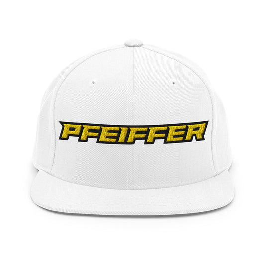 Snapback Hat | Pfeiffer University Golf | Pfeiffer Logo