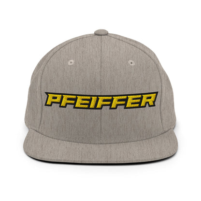 Snapback Hat | Pfeiffer University Golf | Pfeiffer Logo