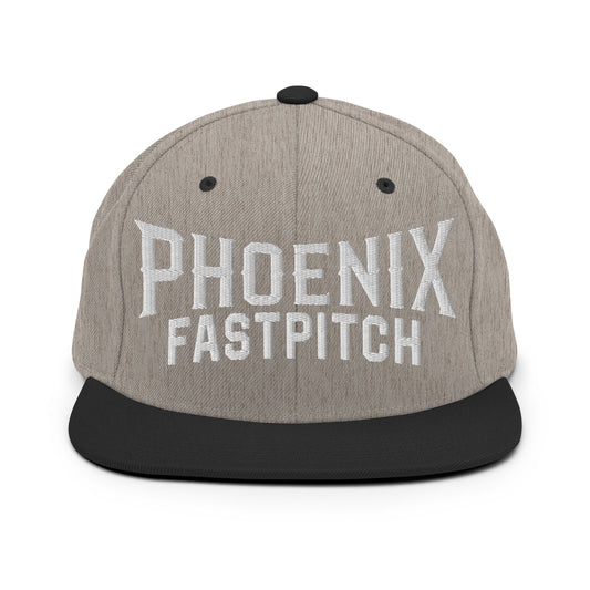 Snapback Hat | Phoenix Fastpitch | Script Logo