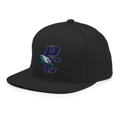 Snapback Hat | PINE CREEK SWIM & DIVE | PC Mascot Logo