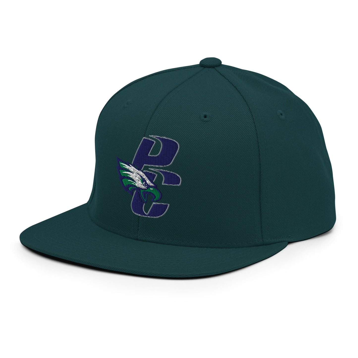 Snapback Hat | PINE CREEK SWIM & DIVE | PC Mascot Logo