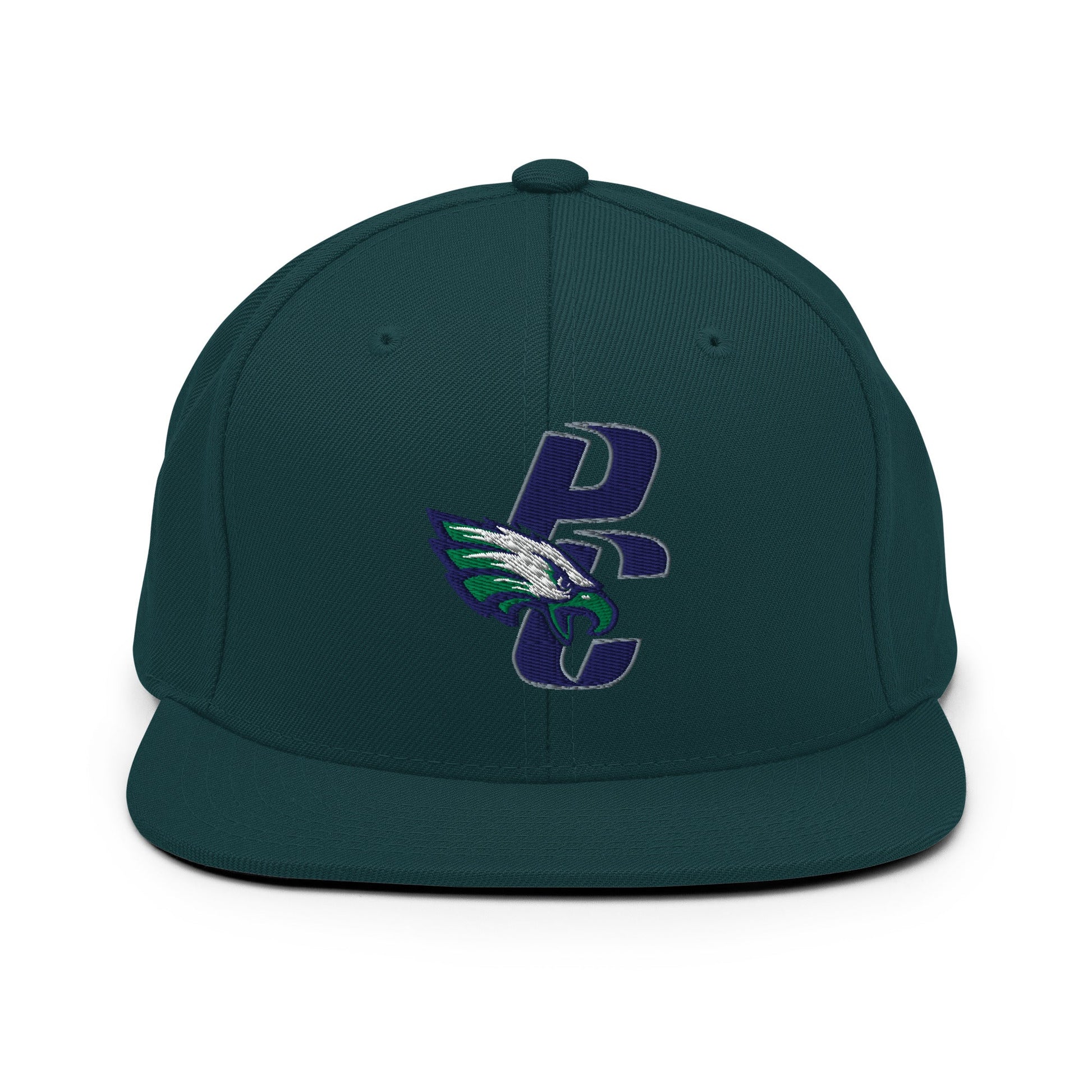 Snapback Hat | PINE CREEK SWIM & DIVE | PC Mascot Logo