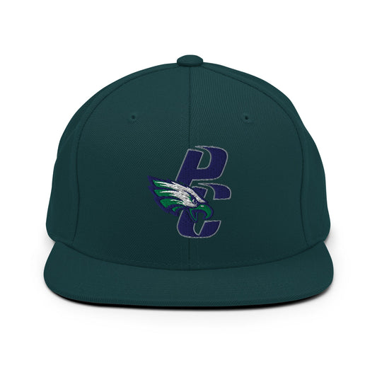 Snapback Hat | PINE CREEK SWIM & DIVE | PC Mascot Logo