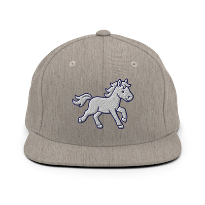 Snapback Hat | Pink Pony Athletic Club | Mascot Logo