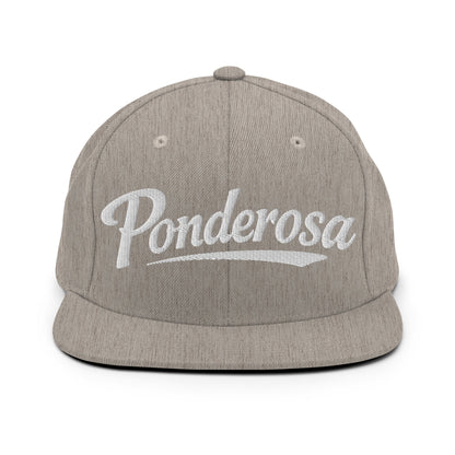 Snapback Hat | Ponderosa Reunion | Painted Mountain Crest Logo