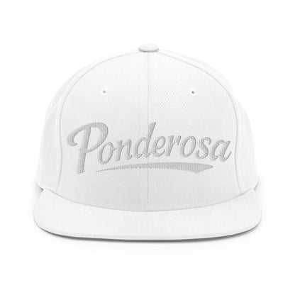 Snapback Hat | Ponderosa Reunion | Painted Mountain Crest Logo