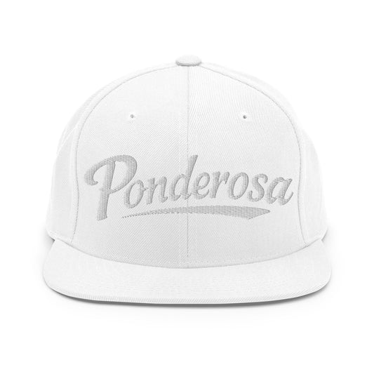 Snapback Hat | Ponderosa Reunion | Painted Mountain Crest Logo