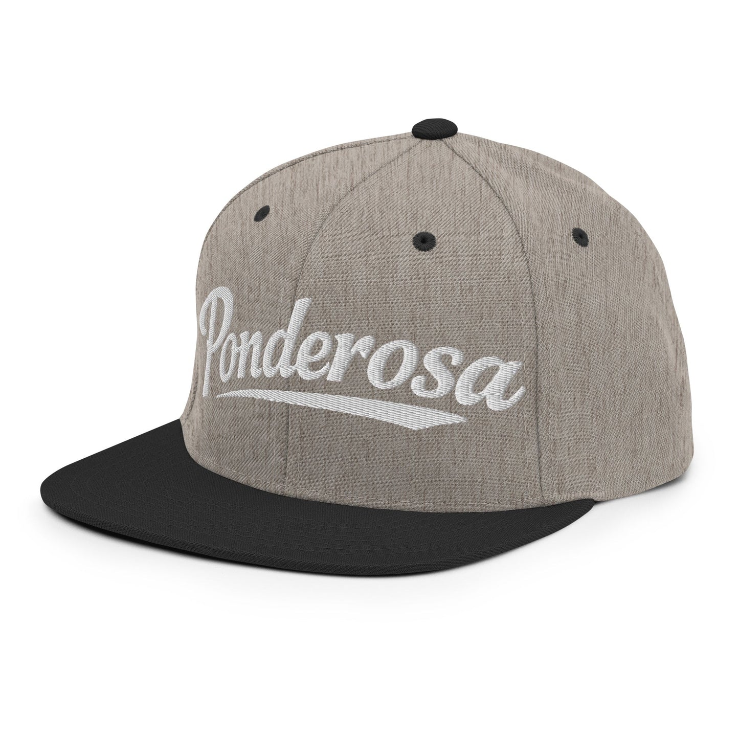 Snapback Hat | Ponderosa Reunion | Painted Mountain Crest Logo