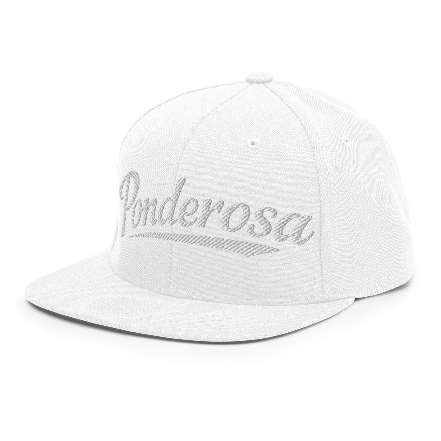 Snapback Hat | Ponderosa Reunion | Painted Mountain Crest Logo