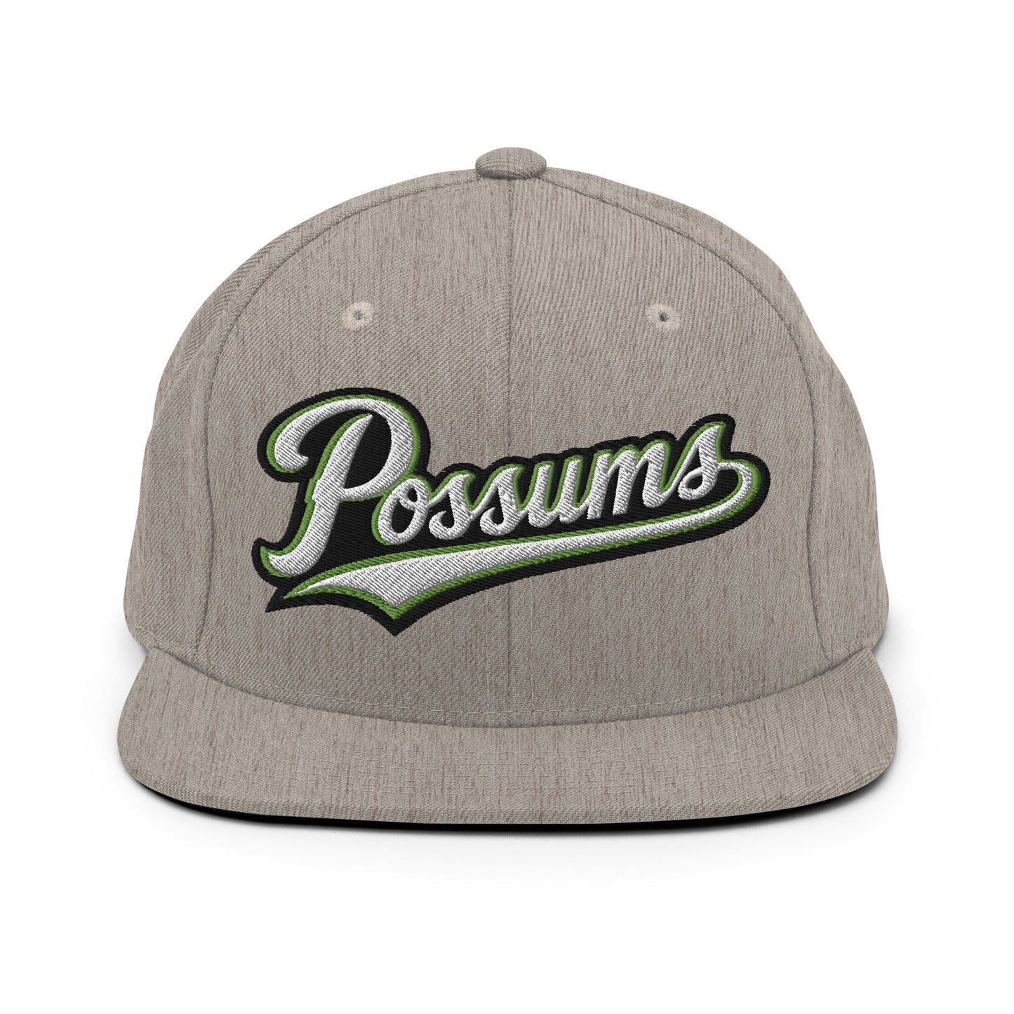 Snapback Hat | Possums | Script Logo