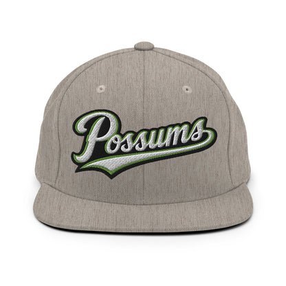 Snapback Hat | Possums | Script Logo